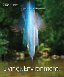Living in the Environment Living in the Environment