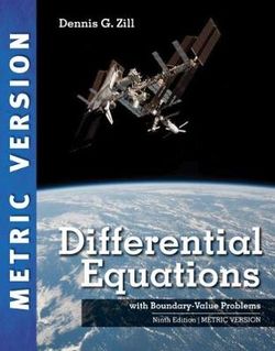 Differential Equations with Boundary-Value Problems, International Metric Edition Differential Equations with Boundary-Value Problems, International Metric Edition