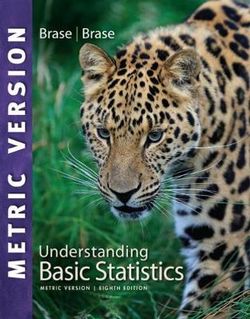 Understanding Basic Statistics, International Metric Edition Understanding Basic Statistics, International Metric Edition
