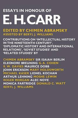 Essays in Honour of E. H. Carr Essays in Honour of E. H. Carr