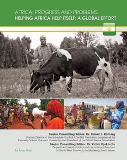 Helping Africa Help Itself Helping Africa Help Itself