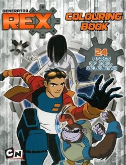 Generator Rex Colouring Book Generator Rex Colouring Book
