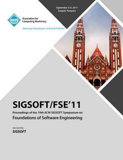 SIGSOFT/FSE 11 Proceedings of the 19th ACM SIGSOFT Symposium on Foundations of Software Engineering SIGSOFT/FSE 11 Proceedings of the 19th ACM SIGSOFT Symposium on Foundations of Software Engineering