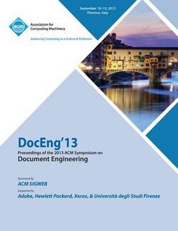 DOC ENG 13 Proceedings of the !4th ACM Conference on Document Engineering DOC ENG 13 Proceedings of the !4th ACM Conference on Document Engineering
