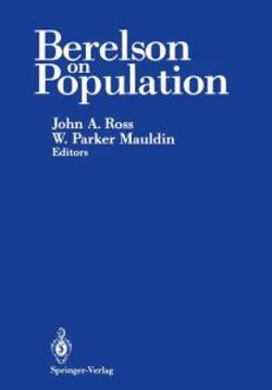 Berelson on Population Berelson on Population