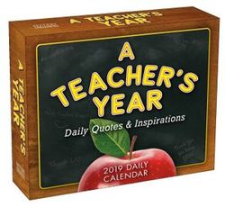 a teachers year daily quotes inspirations 2019 desk daily daily quote calendar 2019