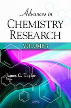 Advances in Chemistry Research Advances in Chemistry Research