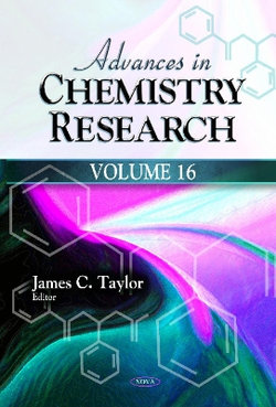 Advances in Chemistry Research Advances in Chemistry Research