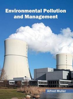 Environmental Pollution and Management Environmental Pollution and Management