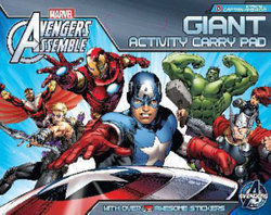 Avengers Assemble: Giant Activity Pad (starring Captain America) Avengers Assemble: Giant Activity Pad (starring Captain America)