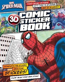 Spider-Man 3D Comic Sticker Book Spider-Man 3D Comic Sticker Book