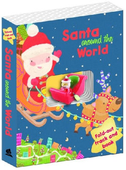 Santa's Sleigh Book and Track - Santa Around the World Santa's Sleigh Book and Track - Santa Around the World