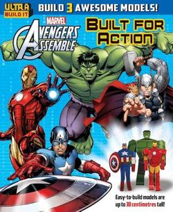 Marvel Avengers Assemble Built for Action Marvel Avengers Assemble Built for Action