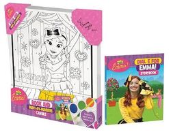 The Wiggles Emma!: Book and Paint-by-Numbers Canvas The Wiggles Emma!: Book and Paint-by-Numbers Canvas