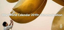 Amnesty One World Calendar 2019 Amnesty One World Calendar 2019