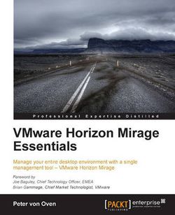 VMware Horizon Mirage Essentials VMware Horizon Mirage Essentials