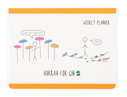 Hurrah for Gin Weekly Planner Hurrah for Gin Weekly Planner