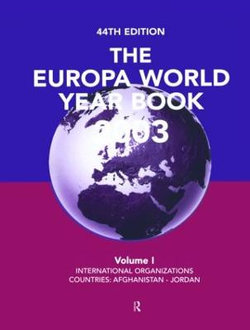 Europa World Year Bk 2003 V1 Europa World Year Bk 2003 V1