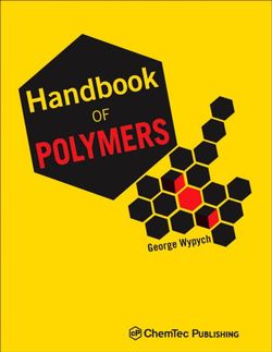 Handbook of Polymers Handbook of Polymers