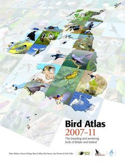 Bird Atlas 2007-11 Bird Atlas 2007-11