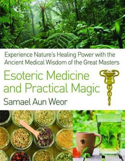 Esoteric Medicine and Practical Magic Esoteric Medicine and Practical Magic