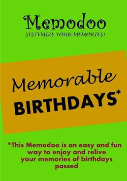 Memodoo Memorable Birthdays Memodoo Memorable Birthdays