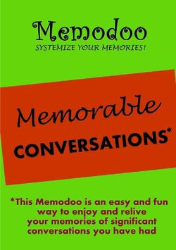 Memodoo Memorable Conversations Memodoo Memorable Conversations
