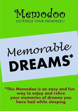 Memodoo Memorable Dreams Memodoo Memorable Dreams