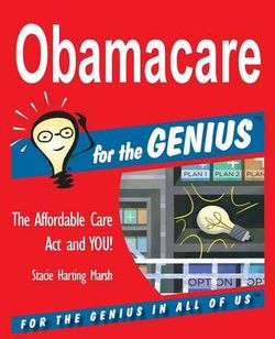 Obamacare for the Genius Obamacare for the Genius