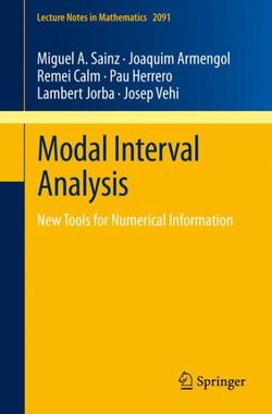 Modal Interval Analysis Modal Interval Analysis