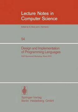 Design and Implementation of Programming Languages Design and Implementation of Programming Languages