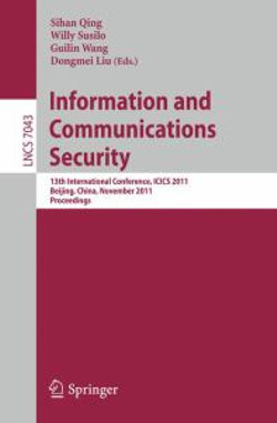 Information and Communication Security Information and Communication Security