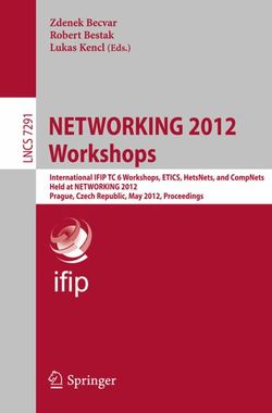 NETWORKING 2012 Workshops NETWORKING 2012 Workshops