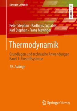 Thermodynamik Thermodynamik