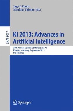 KI 2013: Advances in Artificial Intelligence KI 2013: Advances in Artificial Intelligence
