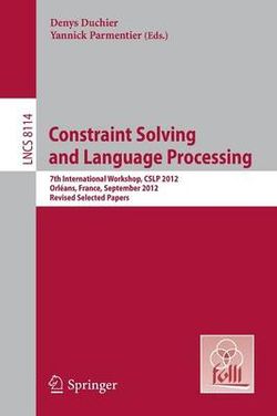 Constraint Solving and Language Processing Constraint Solving and Language Processing