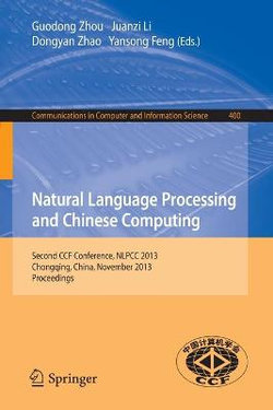 Natural Language Processing and Chinese Computing Natural Language Processing and Chinese Computing