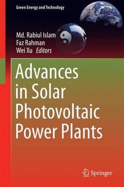 Advances in Solar Photovoltaic Power Plants Advances in Solar Photovoltaic Power Plants