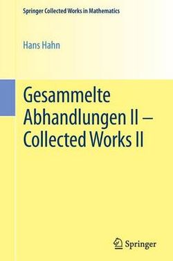 Gesammelte Abhandlungen II - Collected Works II Gesammelte Abhandlungen II - Collected Works II
