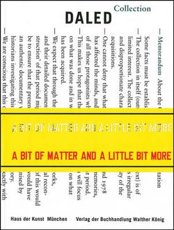 A Bit of Matter and a Little Bit More A Bit of Matter and a Little Bit More