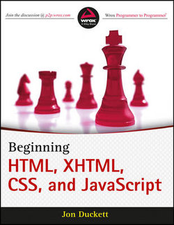 Beginning HTML, XHTML, CSS, and Javascript Beginning HTML, XHTML, CSS, and Javascript