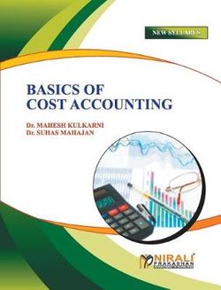 Basic Cost Accounting Basic Cost Accounting