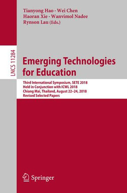 Emerging Technologies for Education Emerging Technologies for Education