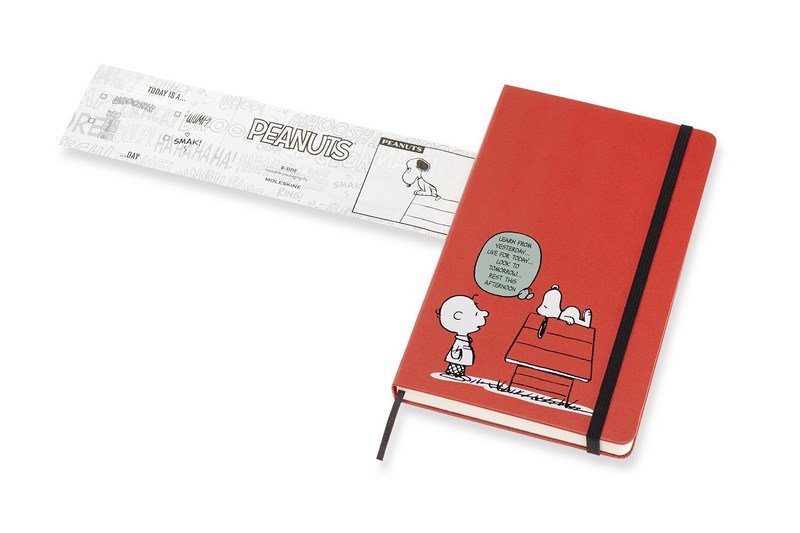 Moleskine 2019 Daily Planner Diary Limited Edition Peanuts Red