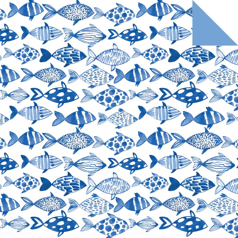Origami Paper 500 Sheets Blue and White 4" (10 Cm) | Angus &amp; Robertson