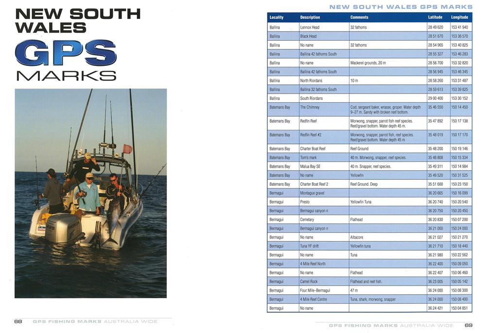 GPS Fishing Marks Australia Wide Angus & Robertson